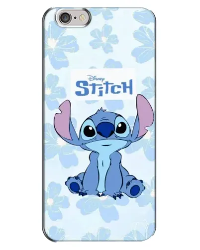 Чехол для iPhone 6 Plus / 6s Plus с картинкой «Stitch среди цветов»