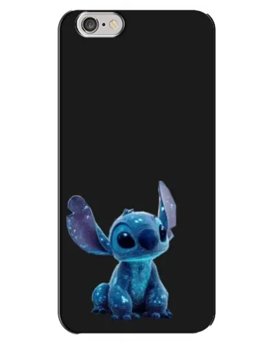 Чехол для iPhone 6 Plus / 6s Plus с картинкой «Стич на черном»