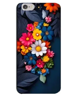Чехол для iPhone 6 Plus / 6s Plus с картинкой «Цветочная феерия»