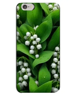 Чехол для iPhone 6 Plus / 6s Plus с картинкой «Ландыши в зелени»
