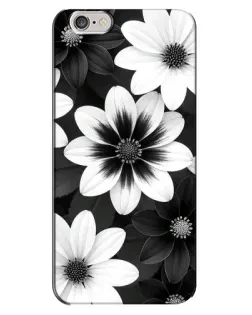 Чехол для iPhone 6 Plus / 6s Plus с картинкой «Монохромные астры»