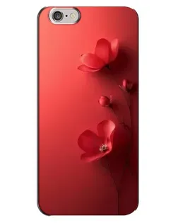 Чехол для iPhone 6 Plus / 6s Plus с картинкой «Маковые соцветия»