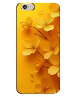 Чехол для iPhone 6 Plus / 6s Plus с картинкой «Золотые лепестки»