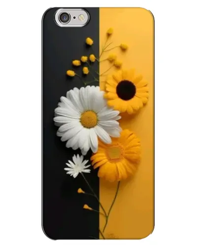 Чехол для iPhone 6 Plus / 6s Plus с картинкой «Подсолнух и ромашка»