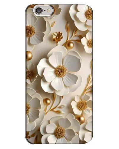 Чехол для iPhone 6 Plus / 6s Plus с картинкой «Белие бумажние  цвети»
