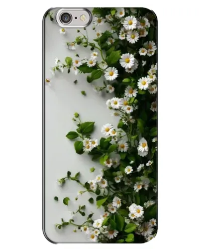 Чехол для iPhone 6 Plus / 6s Plus с картинкой «Ветка мелких белых цветов»