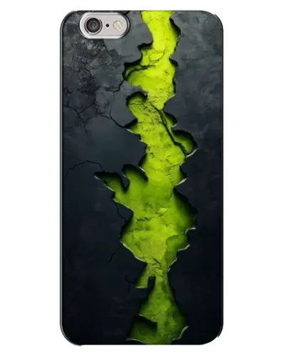 Чехол для iPhone 6 Plus / 6s Plus с картинкой «Салатовый разлом скалы» Чехол для iPhone 6 Plus / 6s Plus с картинкой «Салатовый разлом скалы»