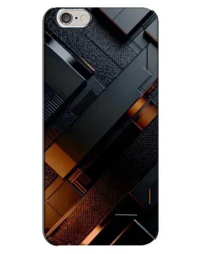 Чехол для iPhone 6 Plus / 6s Plus с картинкой «Черные геометрические блоки» Чехол для iPhone 6 Plus / 6s Plus с картинкой «Черные геометрические блоки»