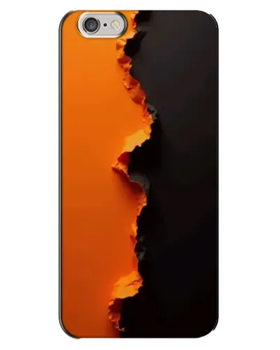 Чехол для iPhone 6 Plus / 6s Plus с картинкой «Оранжевый разлом» Чехол для iPhone 6 Plus / 6s Plus с картинкой «Оранжевый разлом»