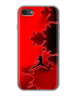 Чехол для iPhone 6 / 6s с картинкой «Jordan Red Smoke»