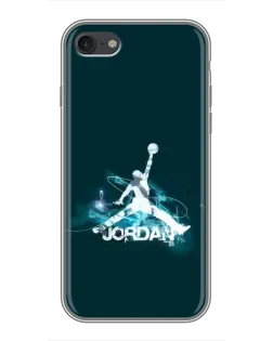 Чехол для iPhone 6 / 6s с картинкой «Jordan Blue Fire»