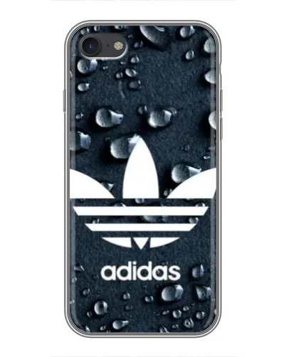 Чехол для iPhone 6 / 6s с картинкой «Adidas Trefoil Blue»