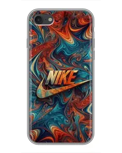 Чехол для iPhone 6 / 6s с картинкой «Nike в абстракции»