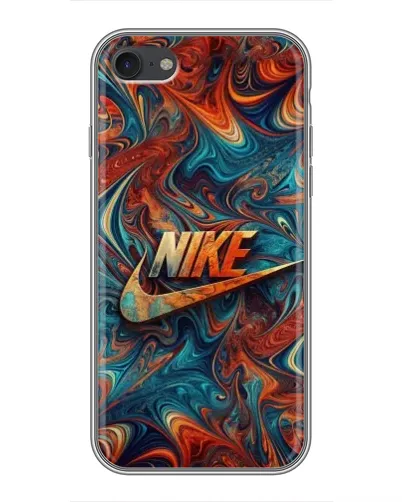 Чехол для iPhone 6 / 6s с картинкой «Nike в абстракции»