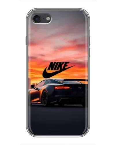 Чехол для iPhone 6 / 6s с картинкой «Nike и суперкар»