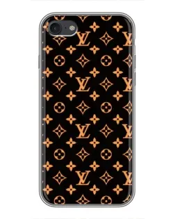 Чехол для iPhone 6 / 6s с картинкой «Золотая монограмма LV»