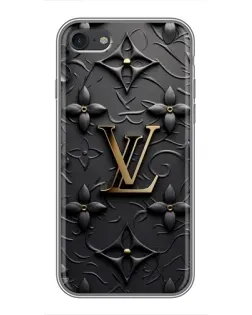 Чехол для iPhone 6 / 6s с картинкой «Кожаная текстура LV»