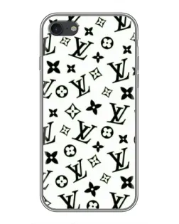 Чехол для iPhone 6 / 6s с картинкой «Монохромный хаос LV»