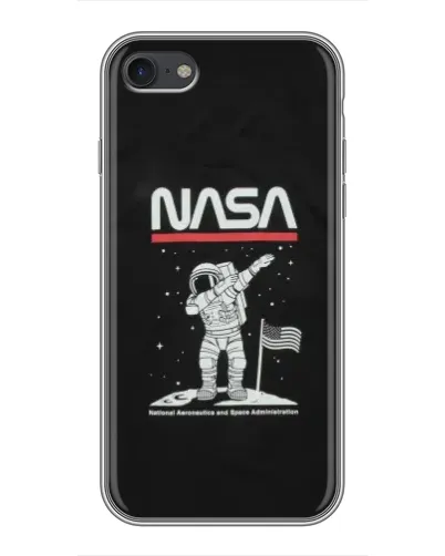 Чохол для iPhone 6 / 6s з картинкою «NASA — крокуємо по Місяцю» Чохол для iPhone 6 / 6s з картинкою «NASA — крокуємо по Місяцю»