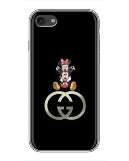 Чохол для iPhone 6 / 6s з картинкою «Мінні Маус на лого»