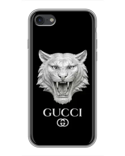 Чехол для iPhone 6 / 6s с картинкой «Gucci — серебряный лев» Чехол для iPhone 6 / 6s с картинкой «Gucci — серебряный лев»