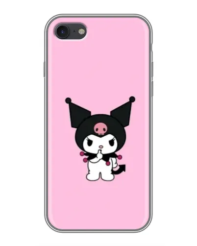 Чехол для iPhone 6 / 6s с картинкой «Kuromi — розовая нежность»