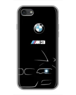 Чохол для iPhone 6 / 6s з картинкою «Мінімалістичний принт BMW M3»