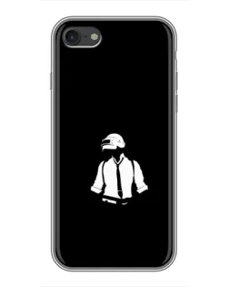 Чехол для iPhone 6 / 6s с картинкой «PUBG — белый шлем» Чехол для iPhone 6 / 6s с картинкой «PUBG — белый шлем»