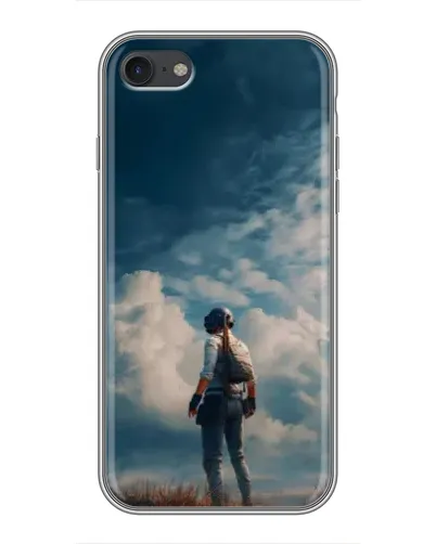 Чехол для iPhone 6 / 6s с картинкой «Герой PUBG на скале» Чехол для iPhone 6 / 6s с картинкой «Герой PUBG на скале»