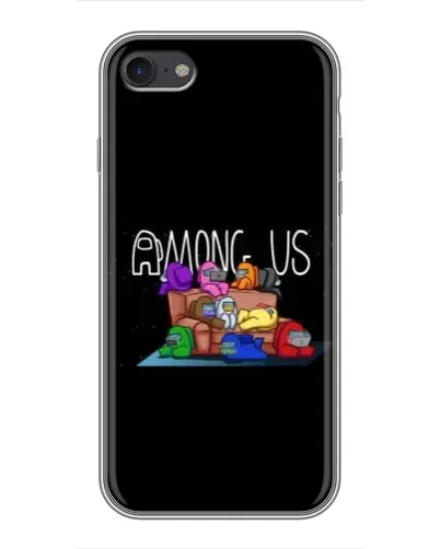 Чехол для iPhone 6 / 6s с картинкой «Логотип Among Us» Чехол для iPhone 6 / 6s с картинкой «Логотип Among Us»