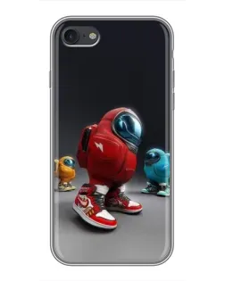 Чехол для iPhone 6 / 6s с картинкой «Among Us — 3D стиль»
