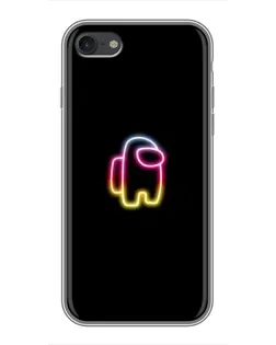 Чехол для iPhone 6 / 6s с картинкой «Among Us градиент»