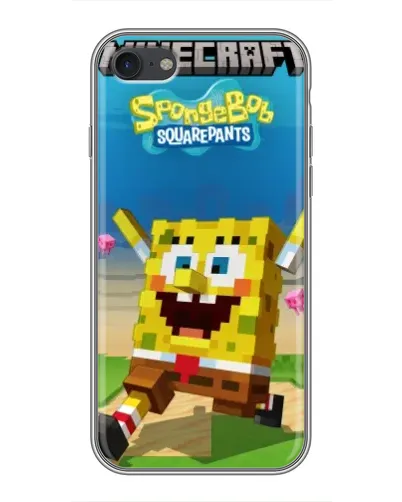 Чохол для iPhone 6 / 6s з картинкою «Губка Боб Minecraft» Чохол для iPhone 6 / 6s з картинкою «Губка Боб Minecraft»