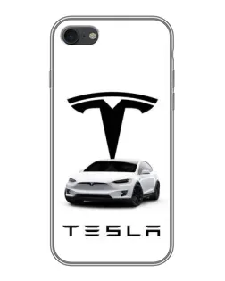 Чохол для iPhone 6 / 6s з картинкою «Tesla White Style»