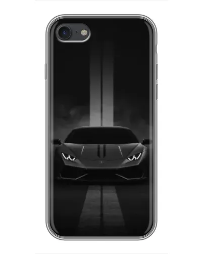 Чехол для iPhone 6 / 6s с картинкой «Lamborghini симметрия дорог»