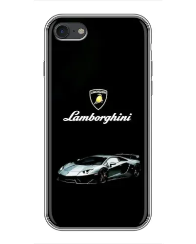 Чехол для iPhone 6 / 6s с картинкой «Логотип Lamborghini классика»