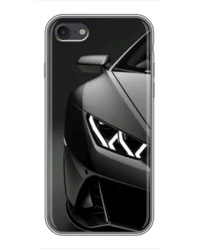 Чехол для iPhone 6 / 6s с картинкой «Lamborghini фары детализация»
