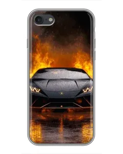 Чехол для iPhone 6 / 6s с картинкой «Lamborghini в огне» Чехол для iPhone 6 / 6s с картинкой «Lamborghini в огне»