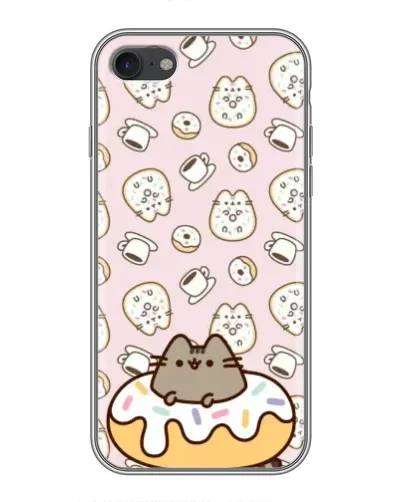 Чехол для iPhone 6 / 6s с картинкой «Пушин на пончике» Чехол для iPhone 6 / 6s с картинкой «Пушин на пончике»