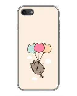 Чехол для iPhone 6 / 6s с картинкой «Пушин на шариках»