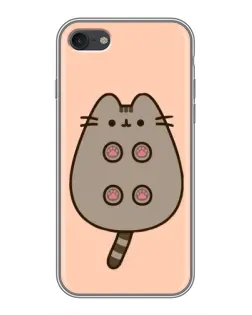 Чехол для iPhone 6 / 6s с картинкой «Пушин пузиком кверху»