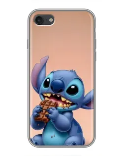 Чохол для iPhone 6 / 6s з картинкою «Стіч їсть шоколад»