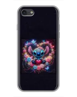 Чохол для iPhone 6 / 6s з картинкою «Stitch у квітах»