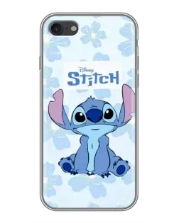 Чохол для iPhone 6 / 6s з картинкою «Stitch серед квітів»
