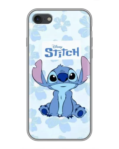 Чехол для iPhone 6 / 6s с картинкой «Stitch среди цветов»