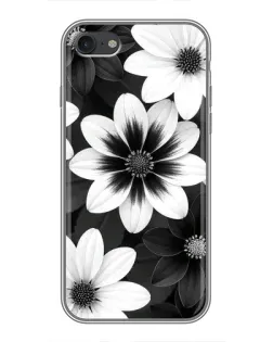 Чохол для iPhone 6 / 6s з картинкою «Монохромні айстри»
