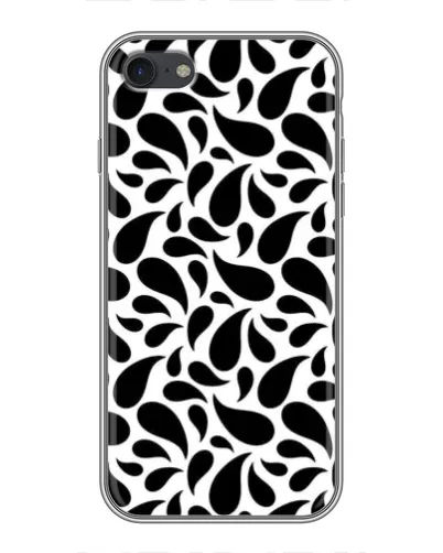 Чехол для iPhone 6 / 6s с картинкой «Контрастные черные капли» Чехол для iPhone 6 / 6s с картинкой «Контрастные черные капли»
