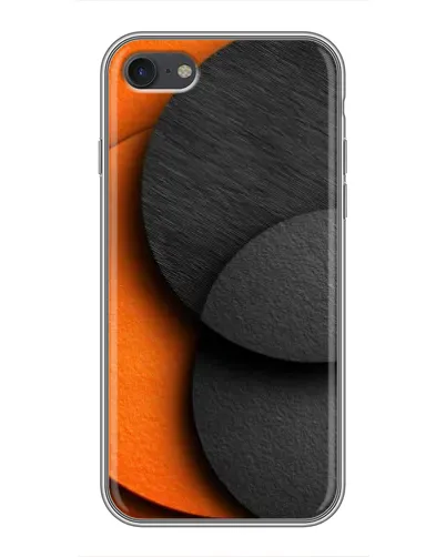 Чехол для iPhone 6 / 6s с картинкой «Геометрия оранжевых кругов» Чехол для iPhone 6 / 6s с картинкой «Геометрия оранжевых кругов»