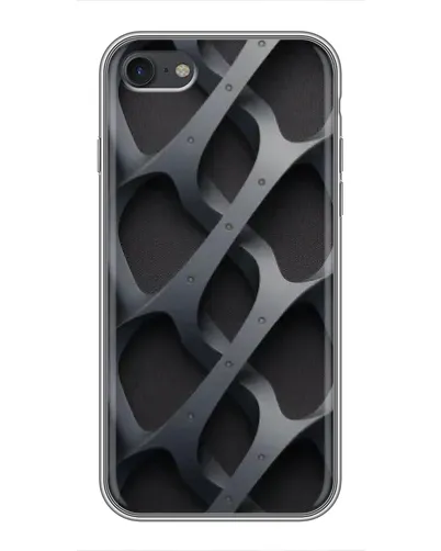 Чехол для iPhone 6 / 6s с картинкой «Объемное серое плетение» Чехол для iPhone 6 / 6s с картинкой «Объемное серое плетение»