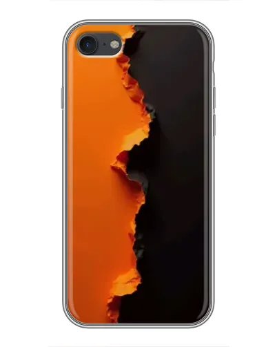 Чехол для iPhone 6 / 6s с картинкой «Оранжевый разлом» Чехол для iPhone 6 / 6s с картинкой «Оранжевый разлом»